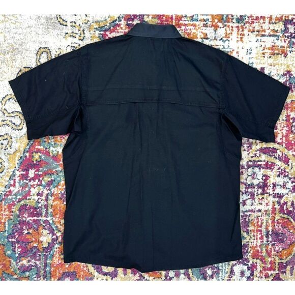 Blackhawk Black Button Down Shirt (L) - Picture 3 of 3